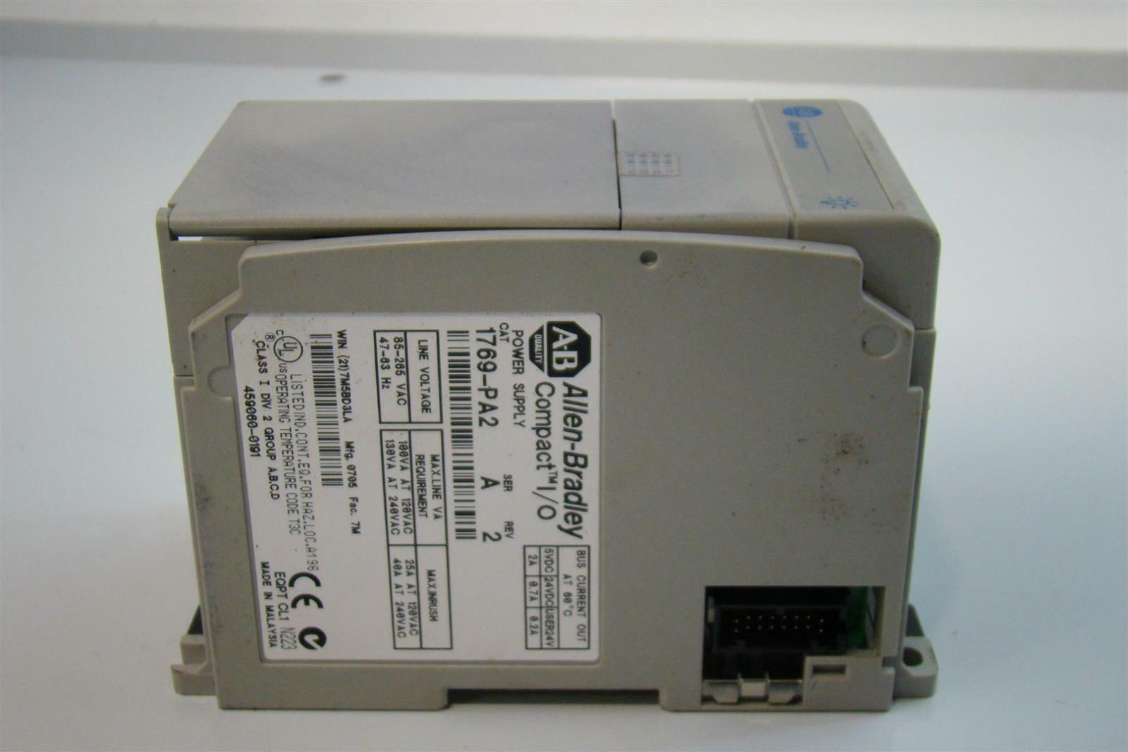 ALLEN BRADLEY 1769-PA2 PDF