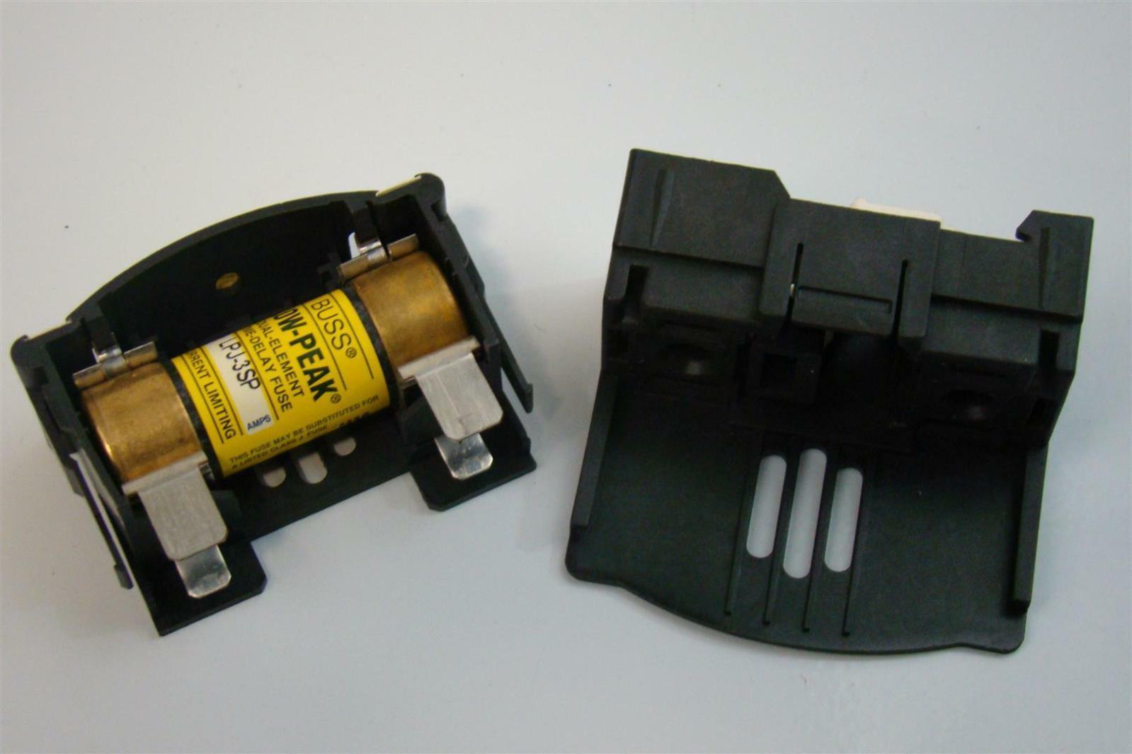 BUSS DIN Rail Mount Fuse Block 030A 600VAC JT60030 eBay