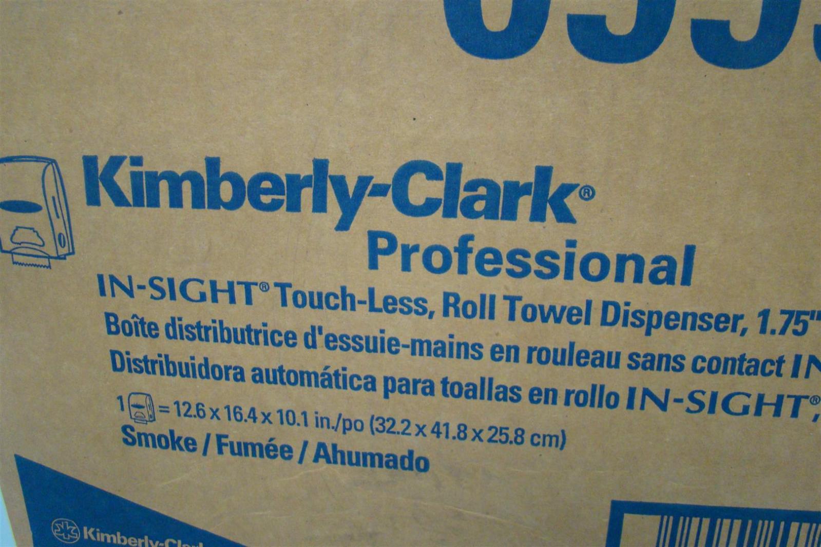 KimberlyClark Cintas Sanis TouchLess Roll Towel Dispenser 0999630 eBay