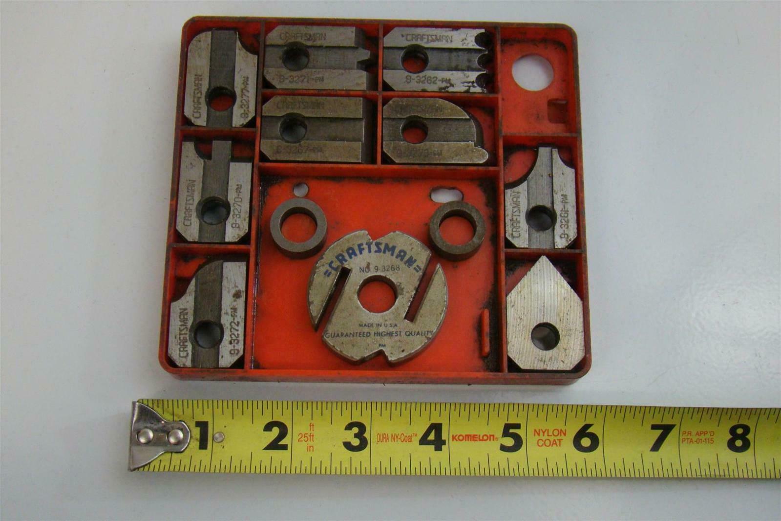 Craftsman Router Bit Cutters 83261PM 93271PM 93277PM 83267 No