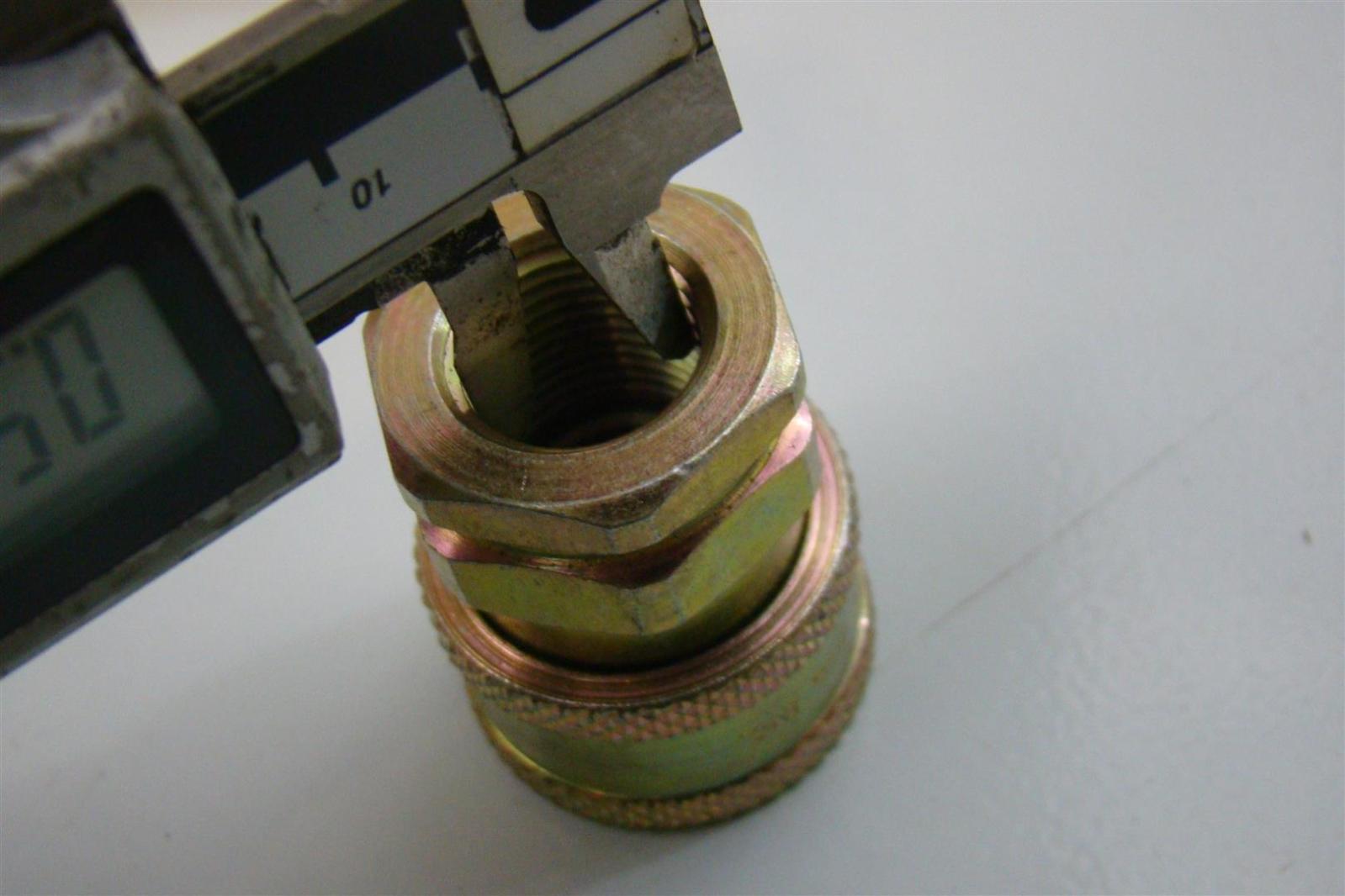 (6) SnapTite Quick Connector Fittings 3/8" NPT Joseph Fazzio