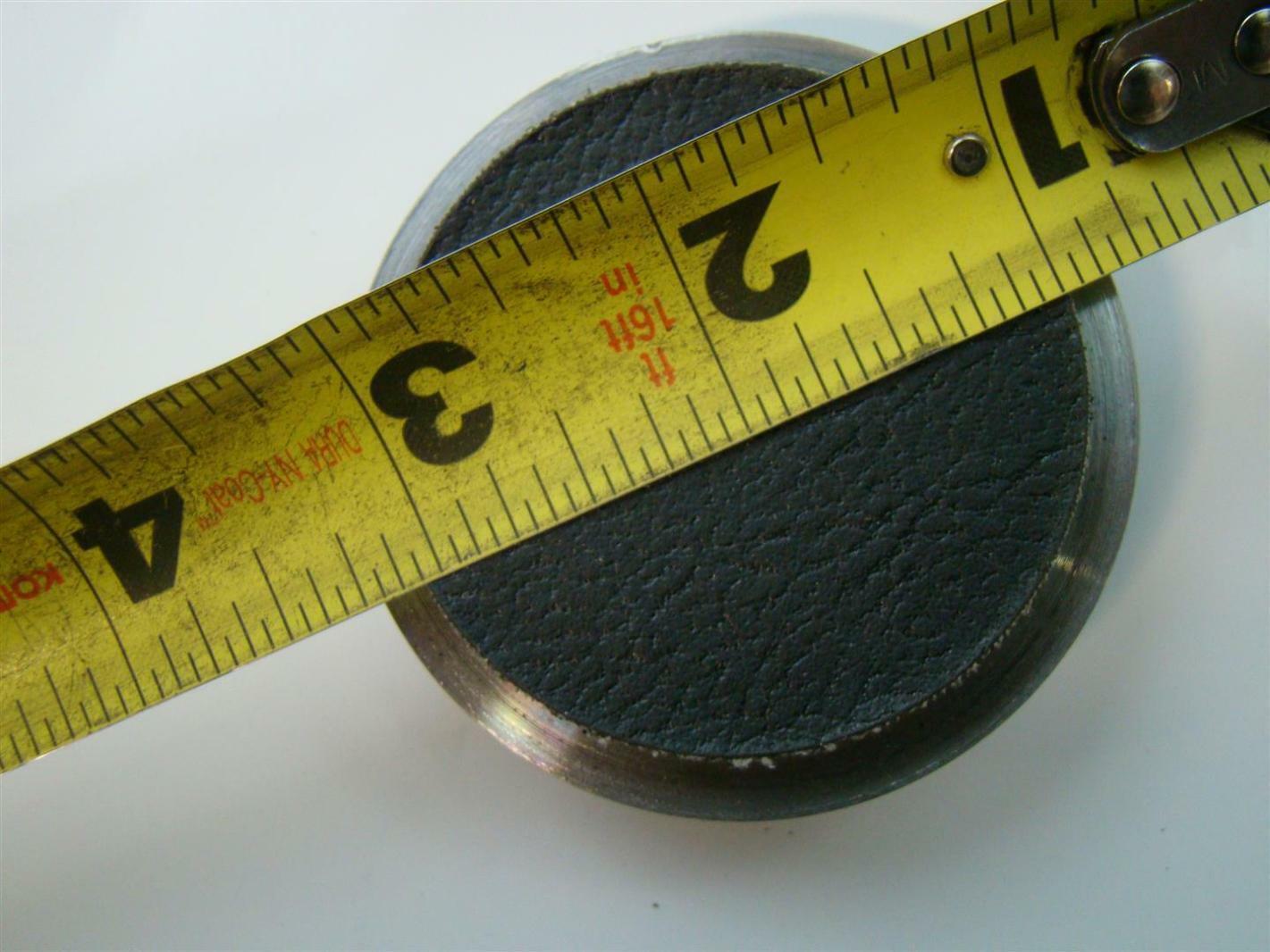 Rubber Sanding Pad 2.125