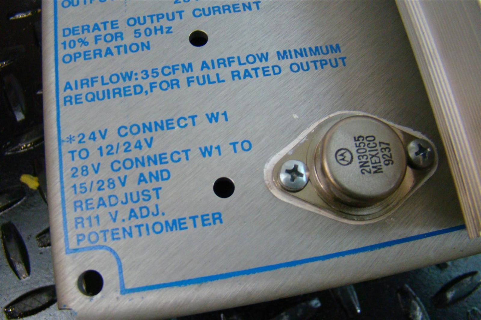 Condor DC Power Supplies Inc.  230-240V 50/60HZ 12-10A F24-12-A+