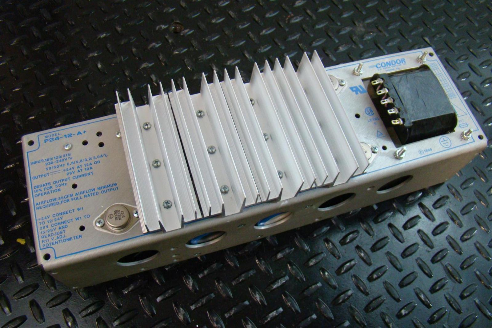 Condor DC Power Supplies Inc.  230-240V 50/60HZ 12-10A F24-12-A+