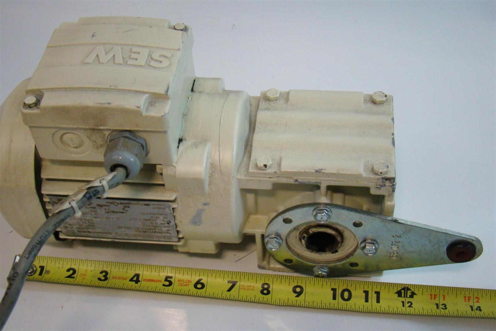 Sew-Eurodrive Gearmotor 1600/49.0rpm .25kw 230/400V 3Ph WA20/DR63LA