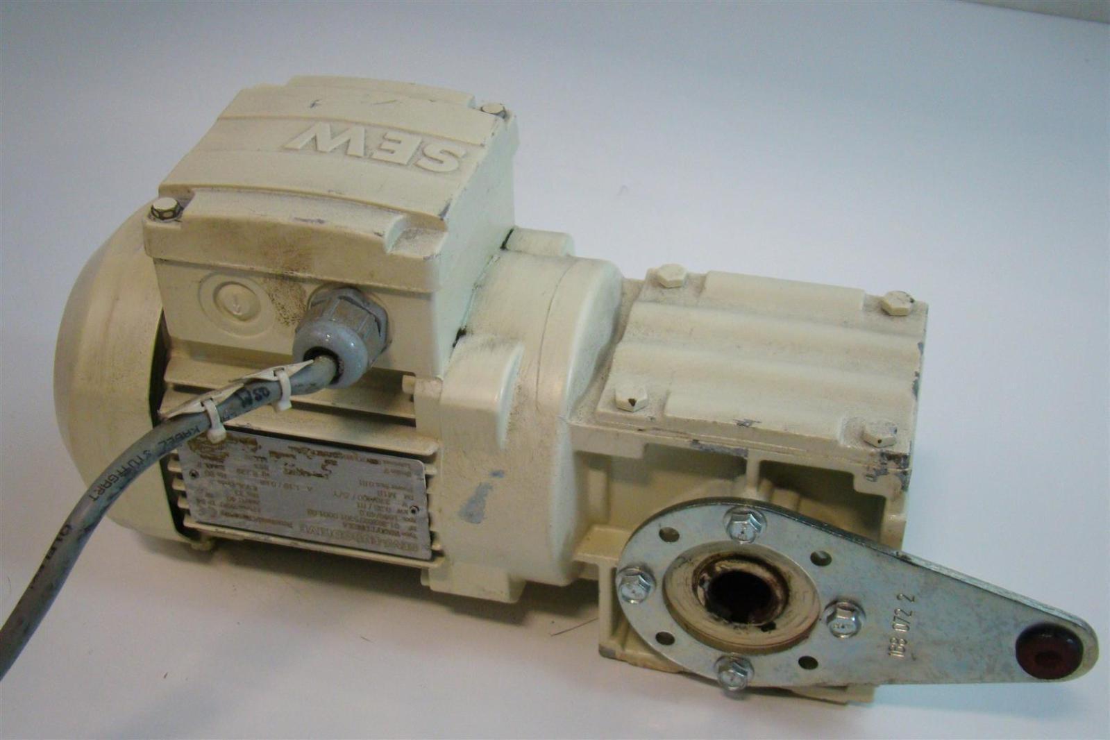 Sew-Eurodrive Gearmotor 1600/49.0rpm .25kw 230/400V 3Ph WA20/DR63LA