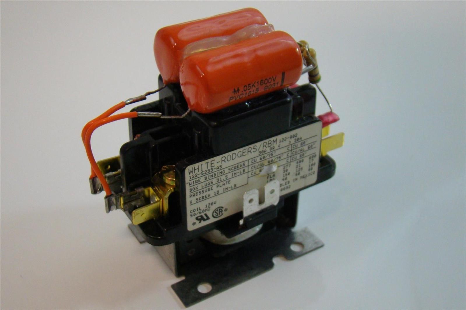 White-Rodgers Relay Coil 120V 50/60Hz 122-5233-AS