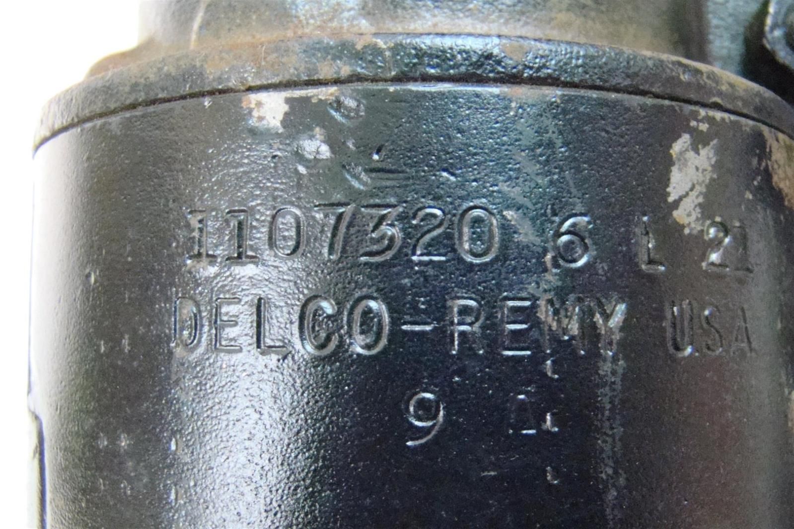 Delco-Remy Engine Starter Assortment Efel 12V 7H 10520 1107320 6 21