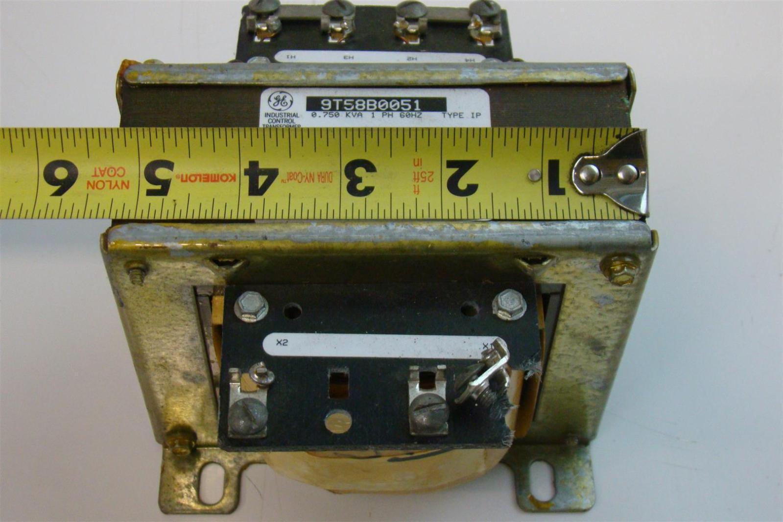 GE Industrial Control Transformer .750KVA 1PH 230/460 9T58B0051