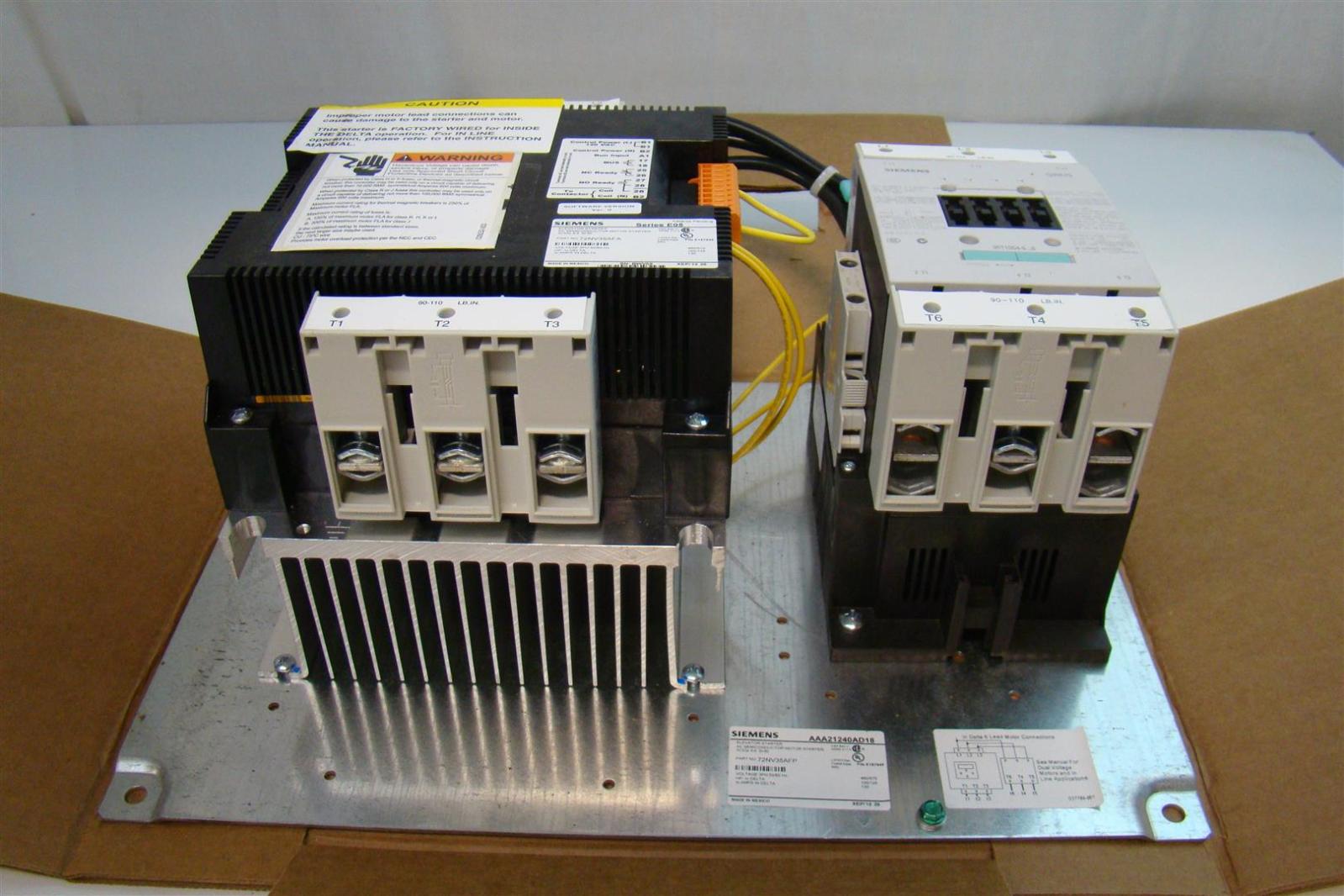 Siemens Elevator Starter AC Semiconductor Motor Starter 3PH 50/60Hz
