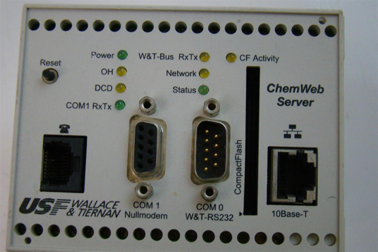 USF Wallace /& Tiernan ChemWeb Server 3002 AAC5563