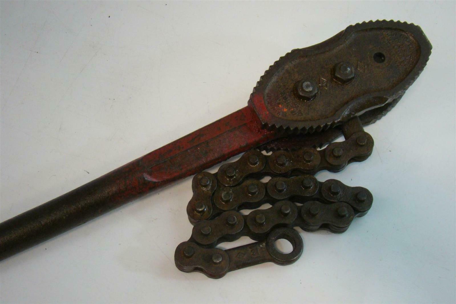 Vulcan Chain Wrench Drop 3/4 to 4 Pipe Joseph Fazzio, Incorporated