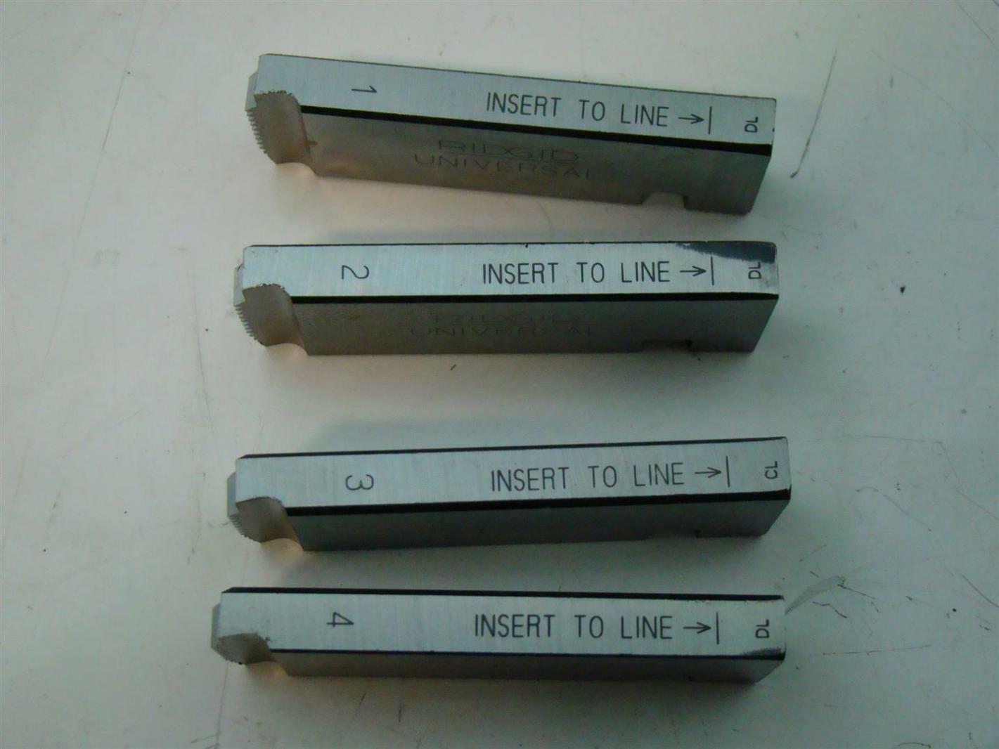 Ridgid Universal Threading Die Set 1/2" NPT 3/4" Joseph Fazzio