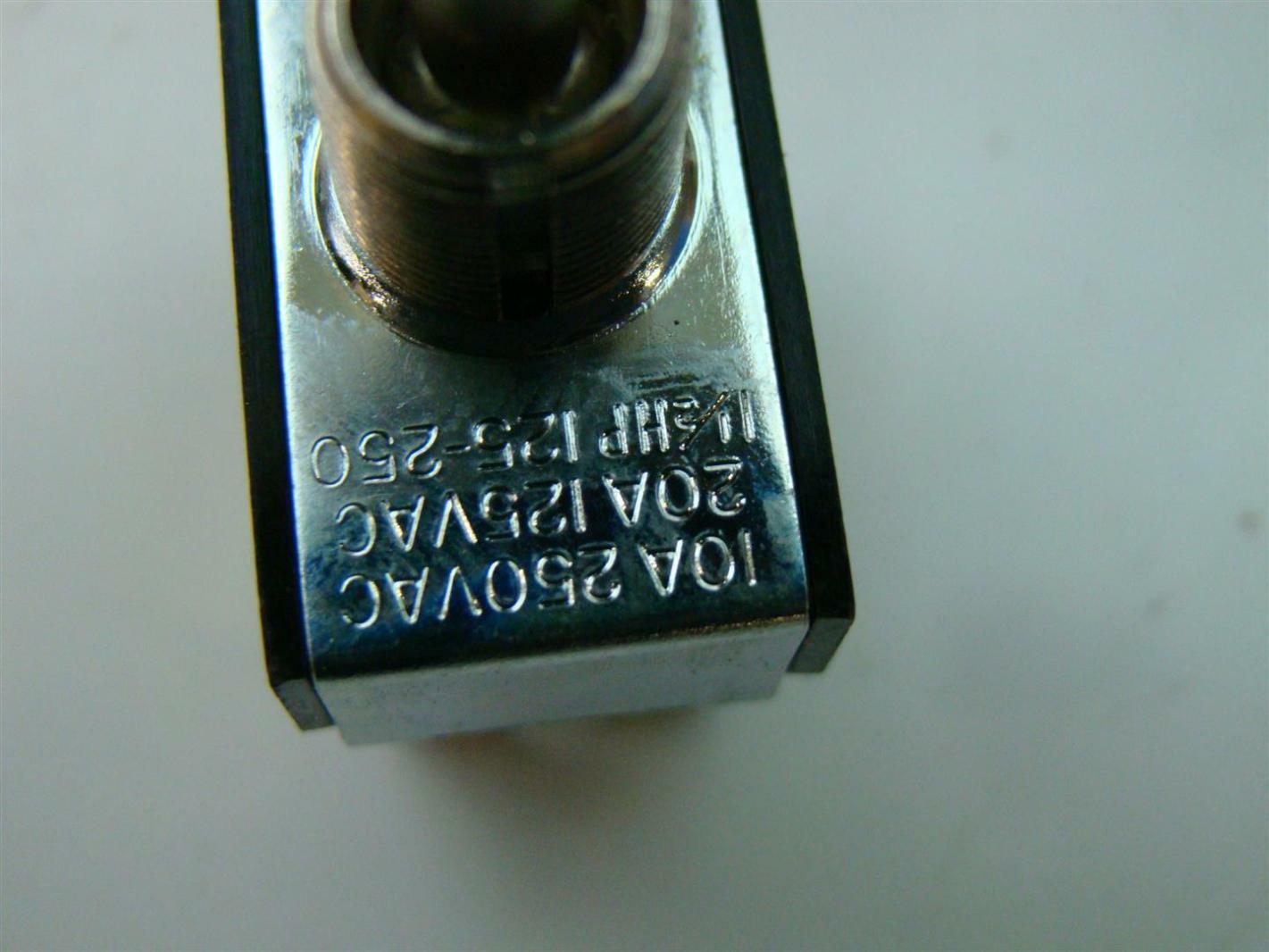 Hubbell Switch Specialty Switches 1 2hp 125