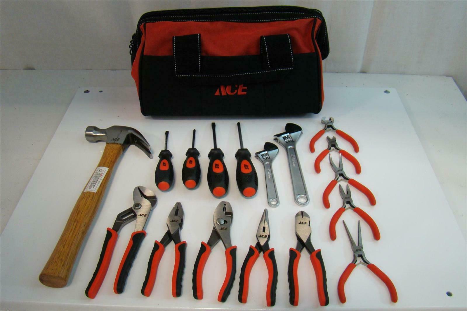 Ace 17 Piece Tool Tote Set 2183291