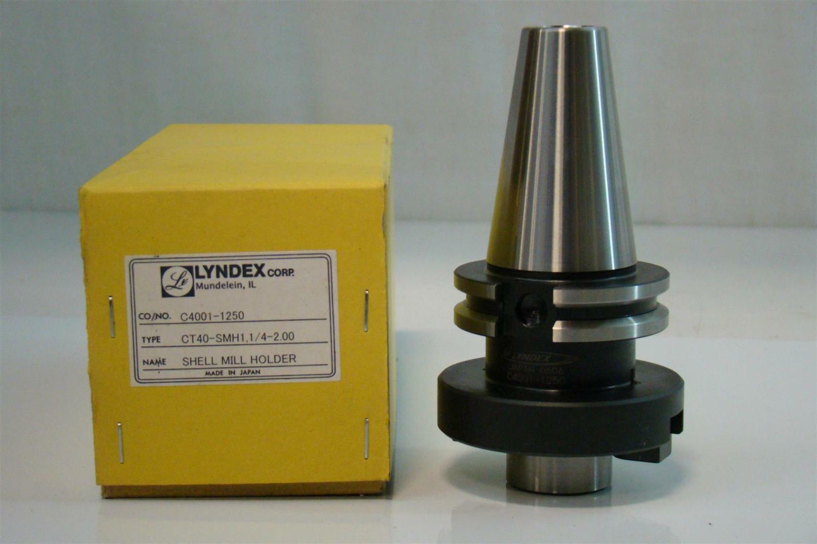 Lyndex Corp. Shell Mill Holder CT40SMH1, 1/42.00 C40011250 eBay
