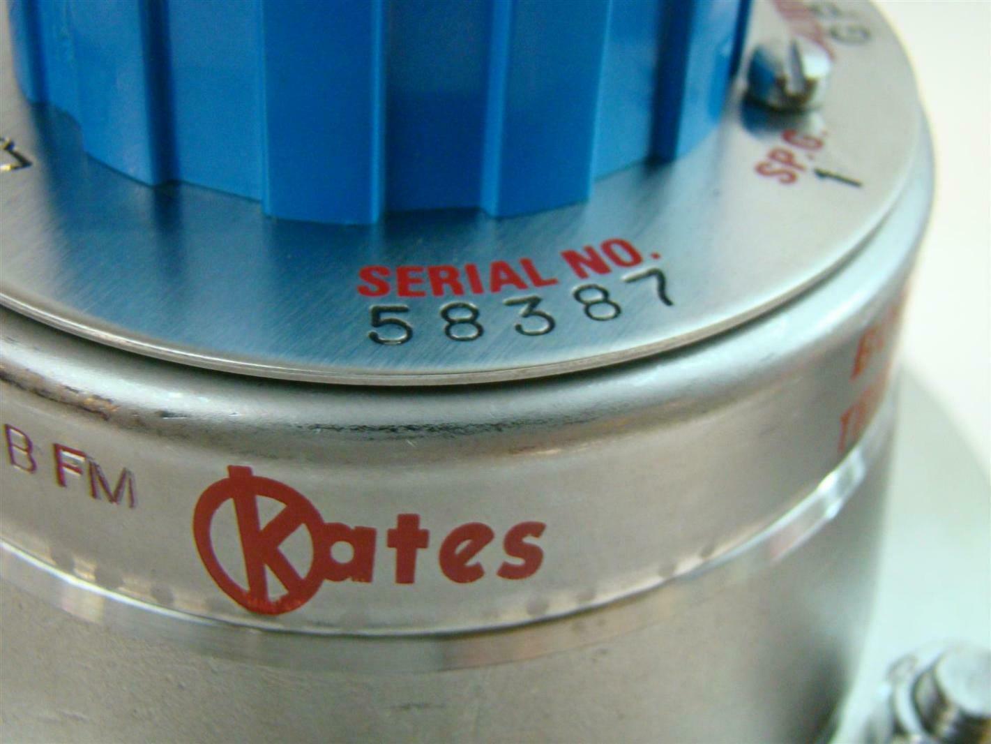 Kates Stainless Flow Control Valve 275PSI 58387 FCV-10B-1301 GB11S03-BFM