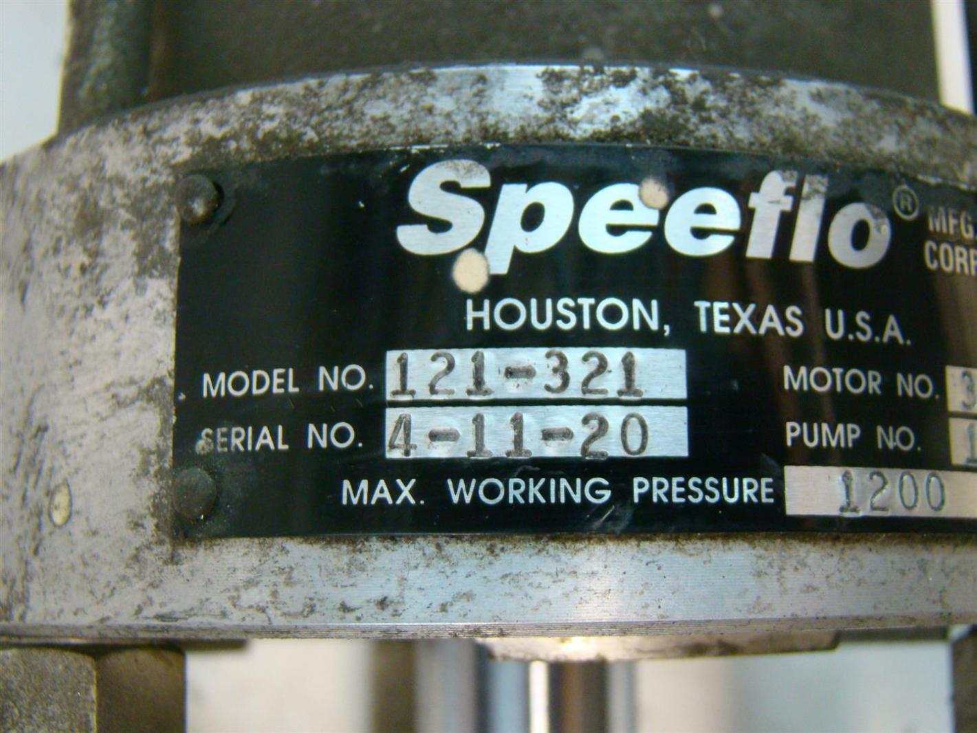 Speeflo Paint Pump Ensign 12:1 3/4