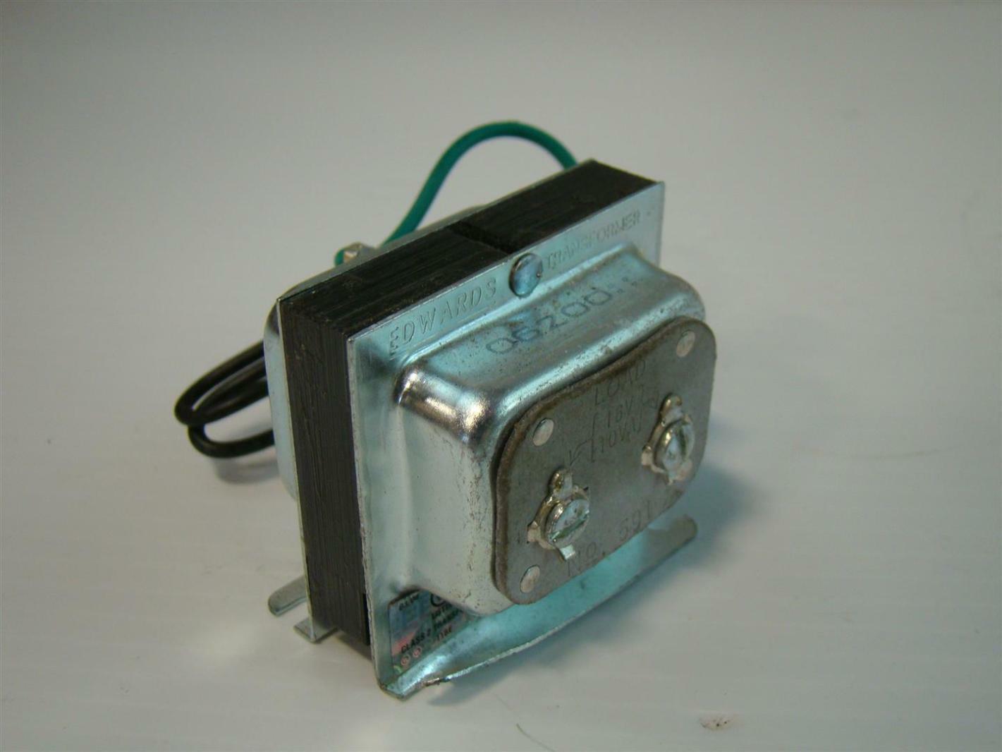 edwards transformer 16v x 120v 10va 06200 591 ebay