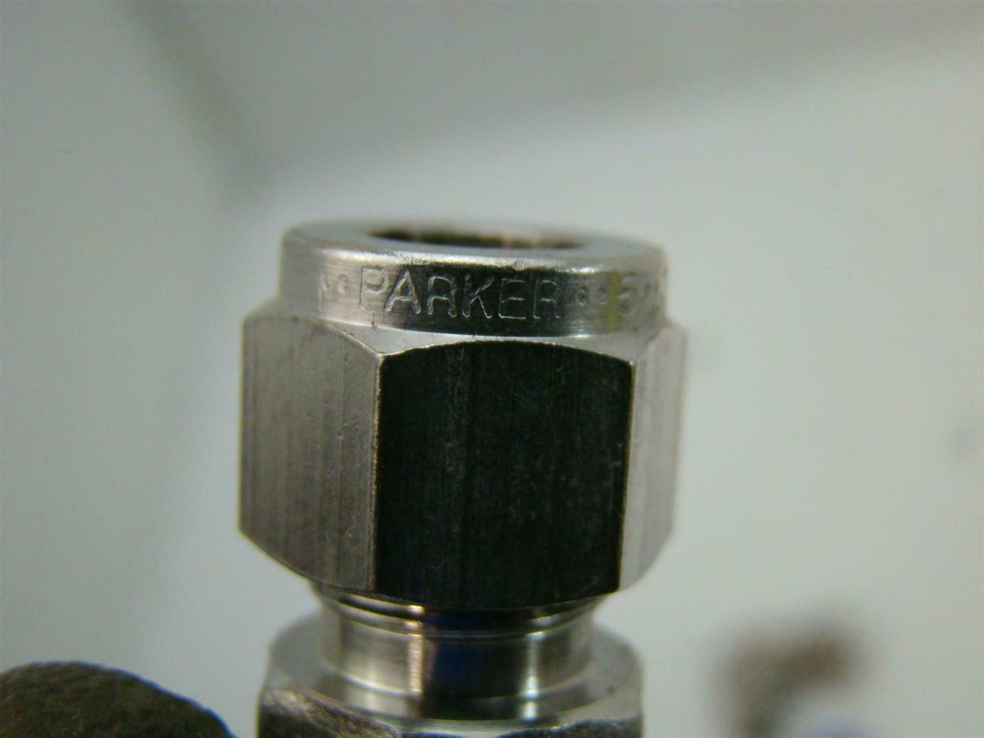 (4) Parker Fitting PMI PC3/8 316 Stainless Fittings OAFP 316N605 eBay