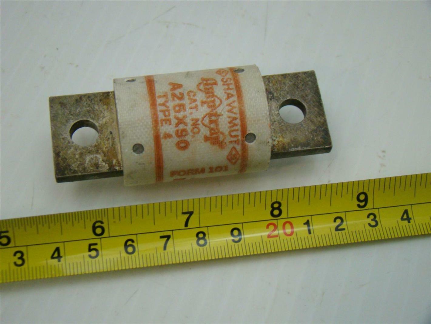 (4) Shawmut Amptrap 250V 90Amps A25X90