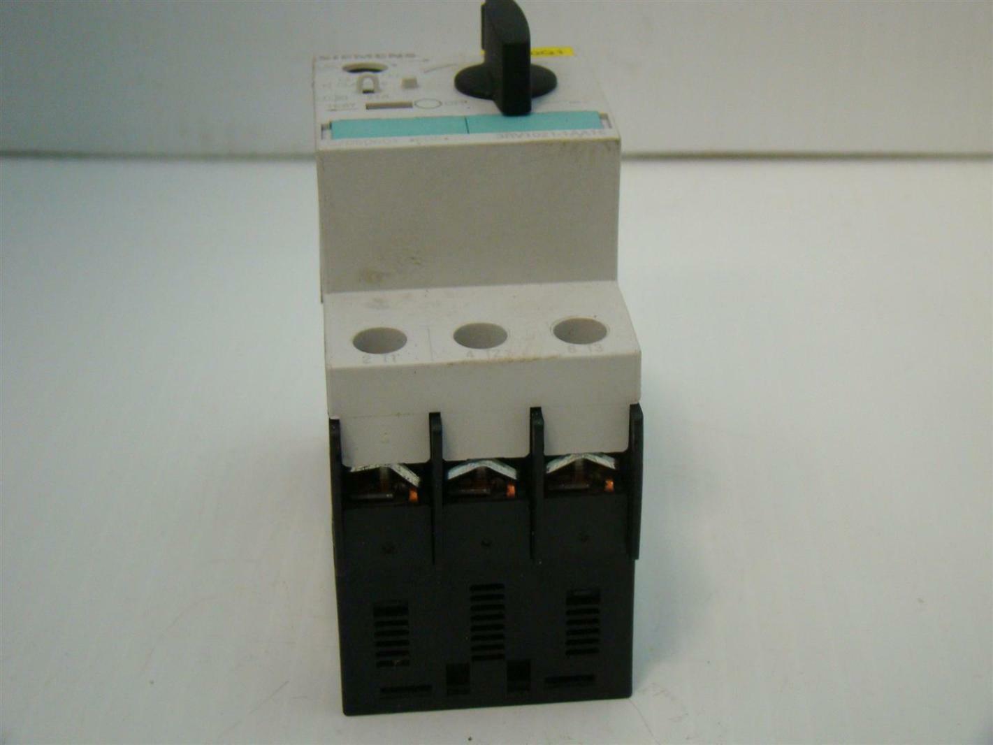 Siemens Motor Overload Protector 115/230V 3RV10211AA15 4011209381971 eBay