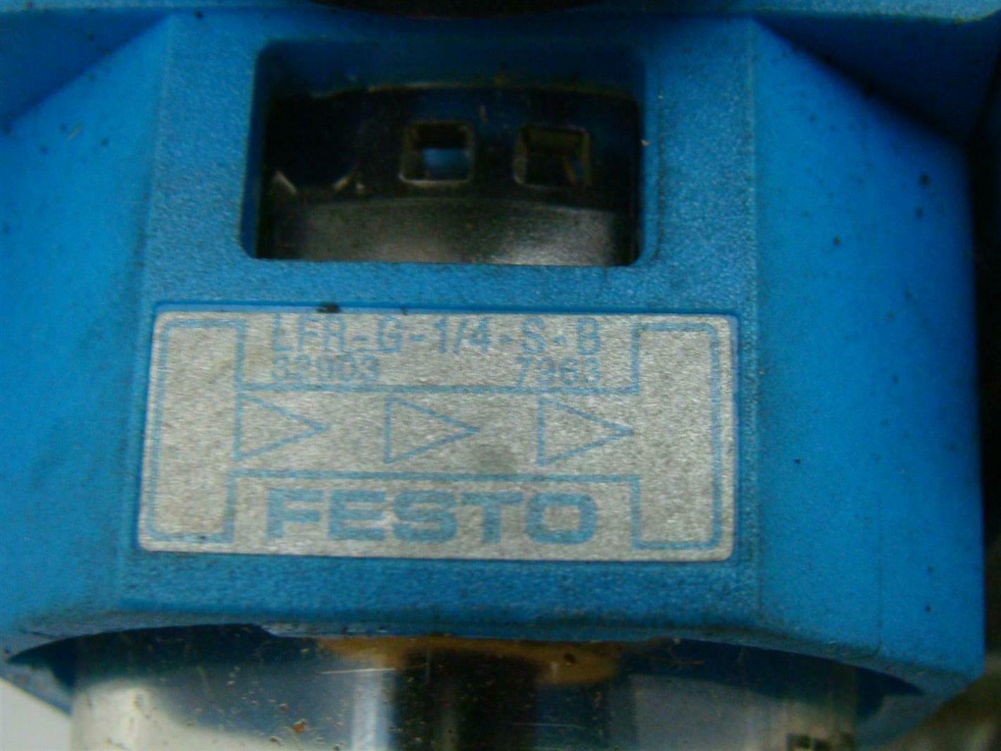 Festo FILTER REGULATOR 1bar 7363 32003 LFR-G-1/4-S-B FRM-1/4-S-B