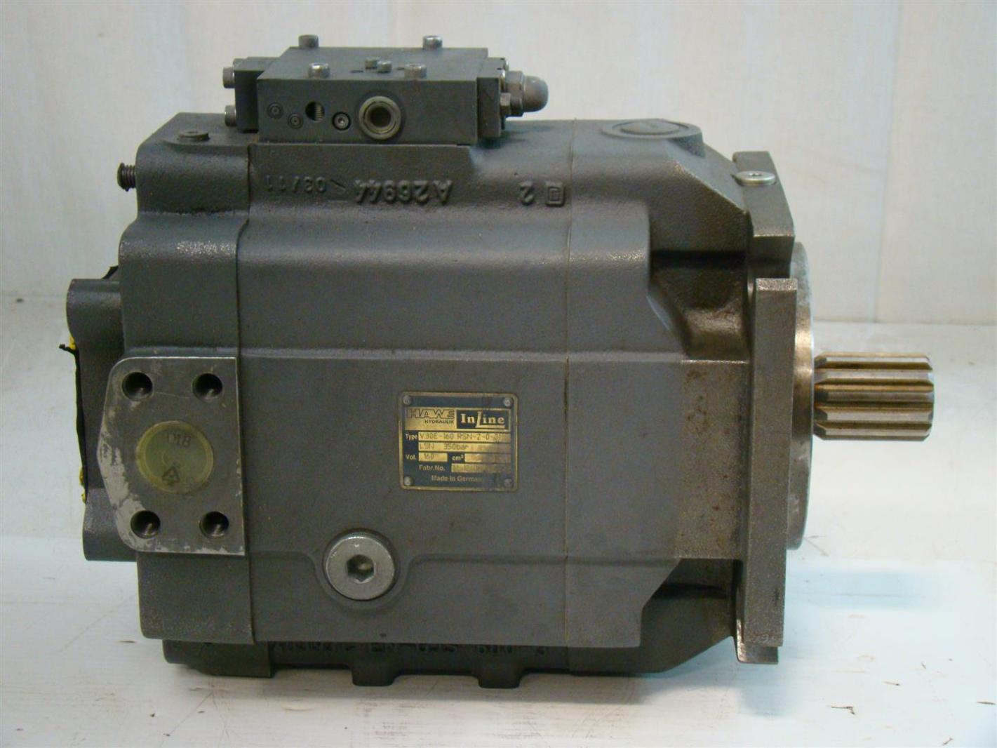 Hawe Hydraulic pump A26944 LSN 350bar 160Vol. V30E160 RSN2001