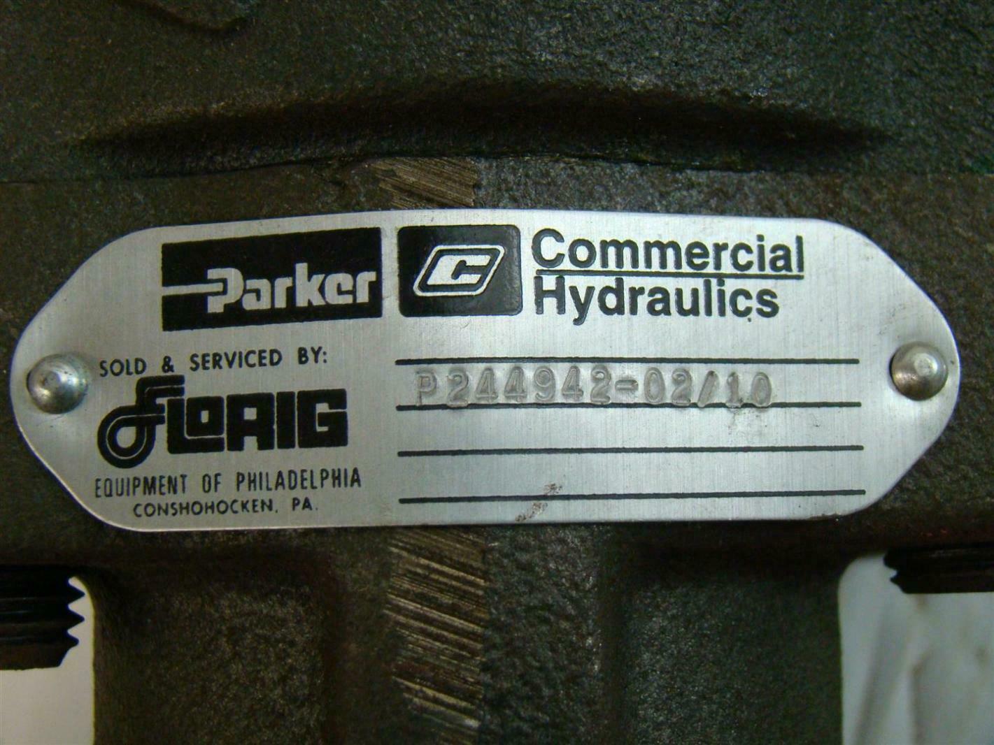 Florig Parker Commercial Hydraulics Pump 1-1/4