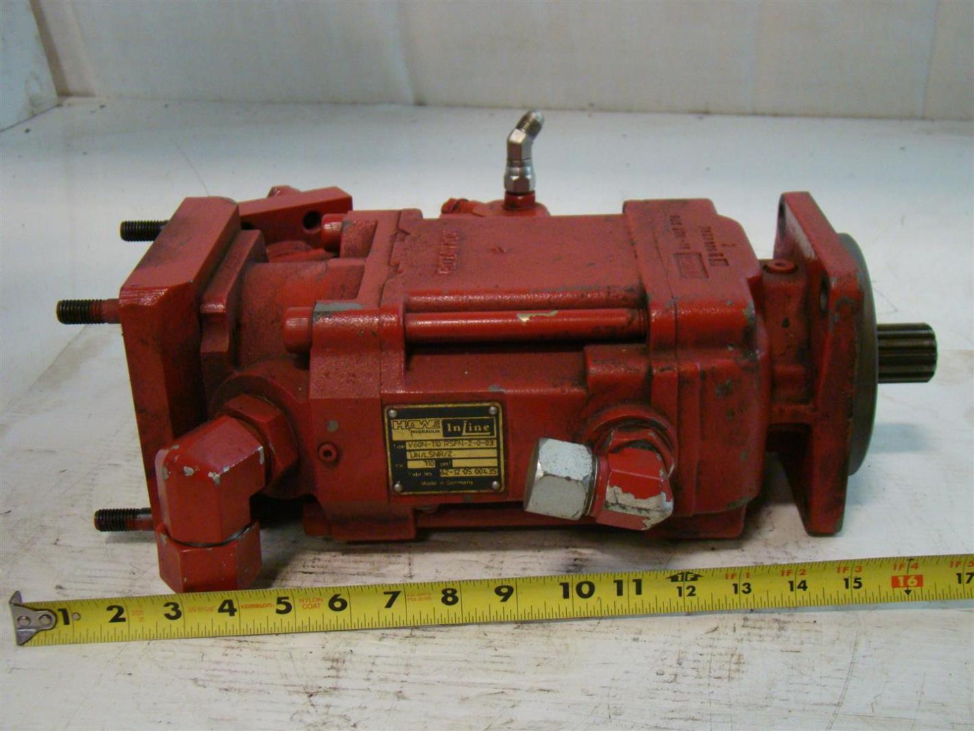 Hawe Hydraulic pump 7928880E UN/LSNR/Z 110V V60N110 RSFN2003