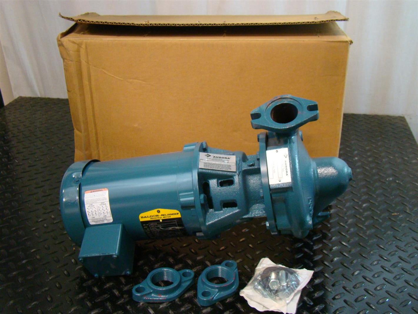 Aurora Pentair Water Circulator Pump 1/3hp 1800rpm 3Ø 230/460V 1070-APBF352-3