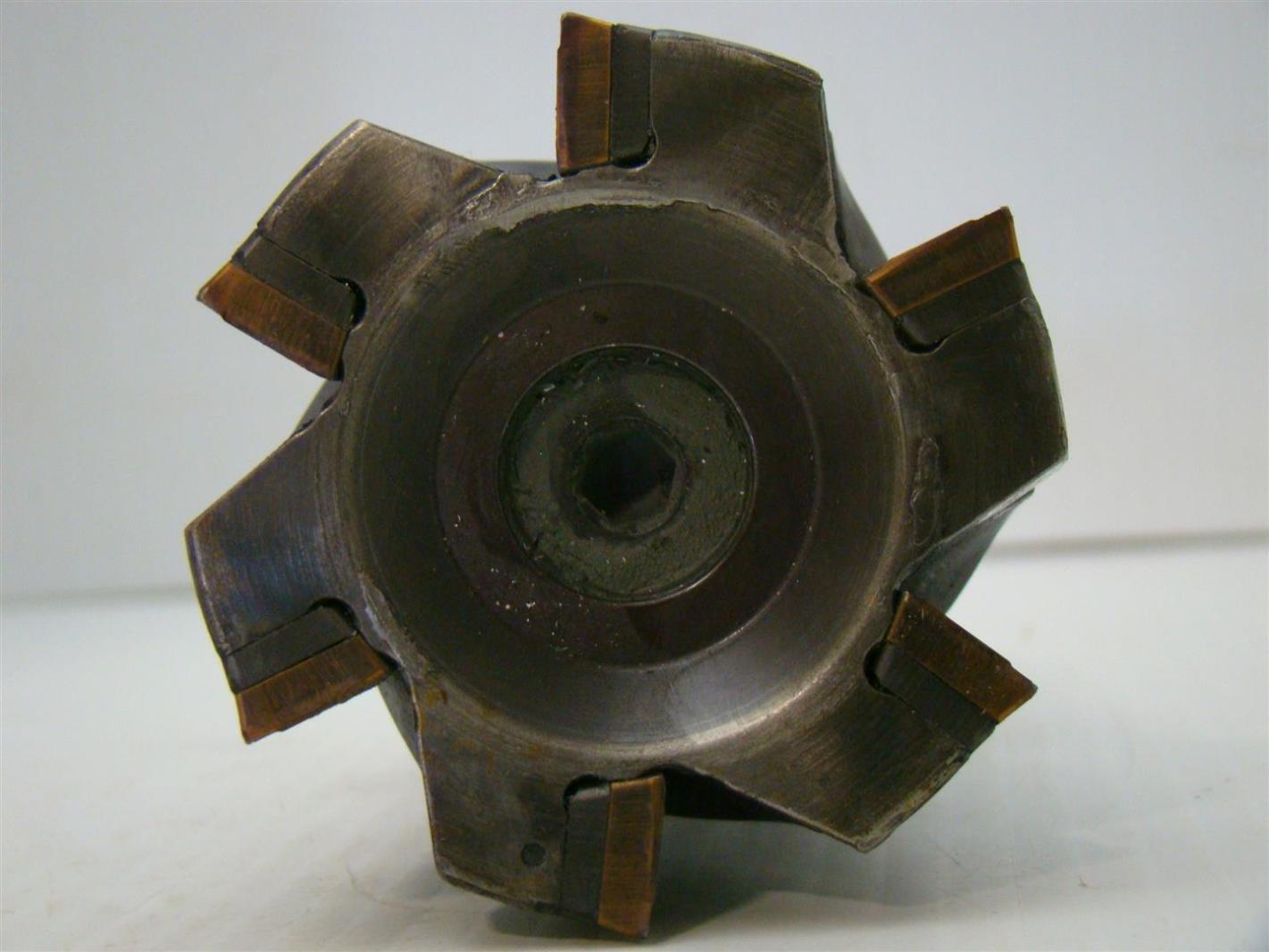 Lyndex Collet CAT40 Shell Mill Holder, 1/2"20 Arbor, 2.382" Diameter