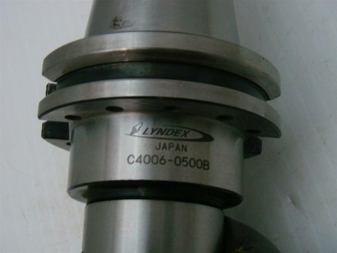 Lyndex CAT40 Taper Shank Steel Standard End Mill Holder C4006-0500B