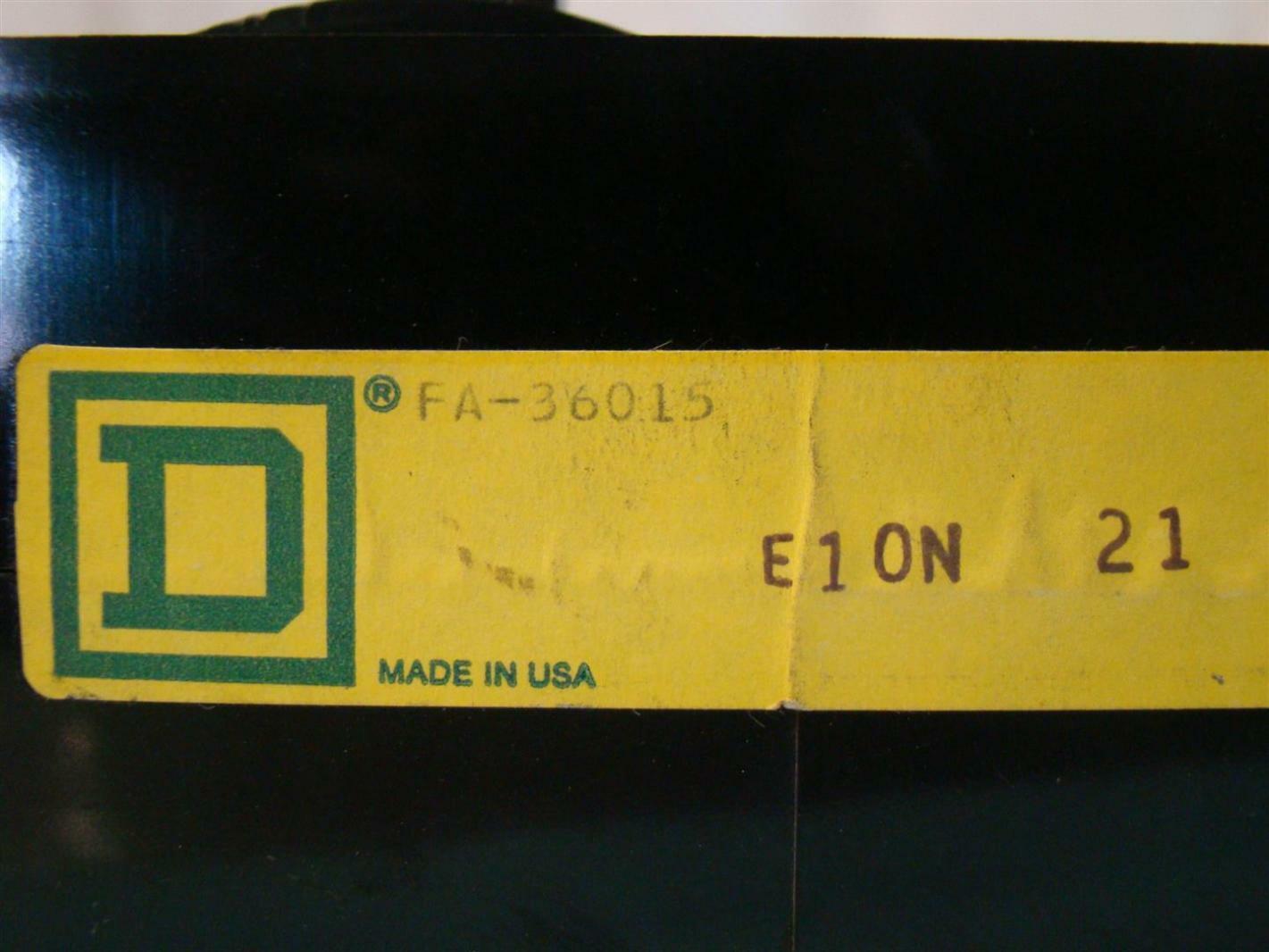 Square D  I-Line Circuit Breaker 15A FA-36015