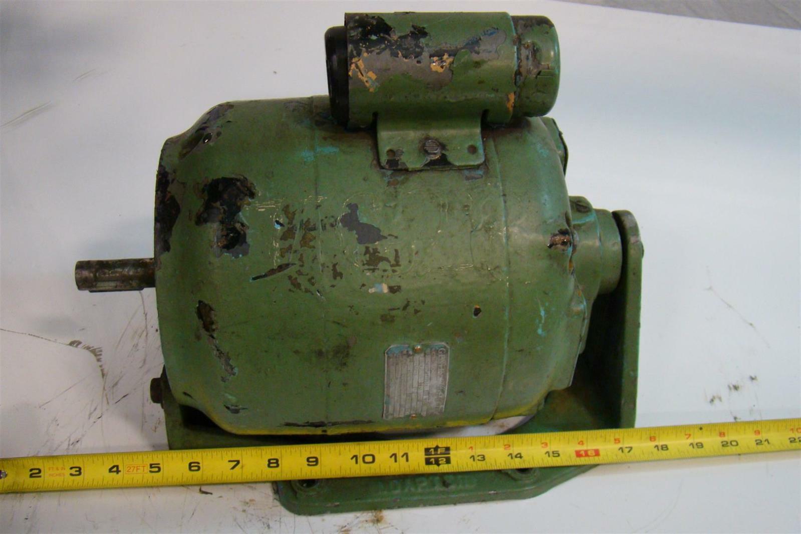 Vintage General Electric AC Motor 1PH 3/4HP 115/230V 1725RPM 60CY