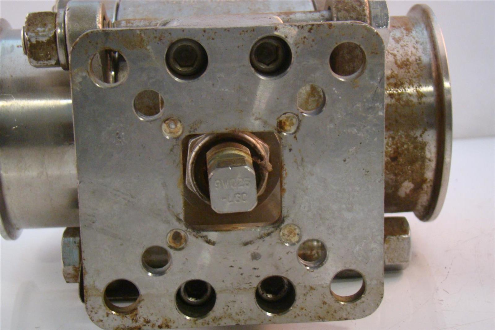 PBM Ball Valve SIHLH5XJ02 2" 316L Stainless Sanitary Clamp TFM VTFE