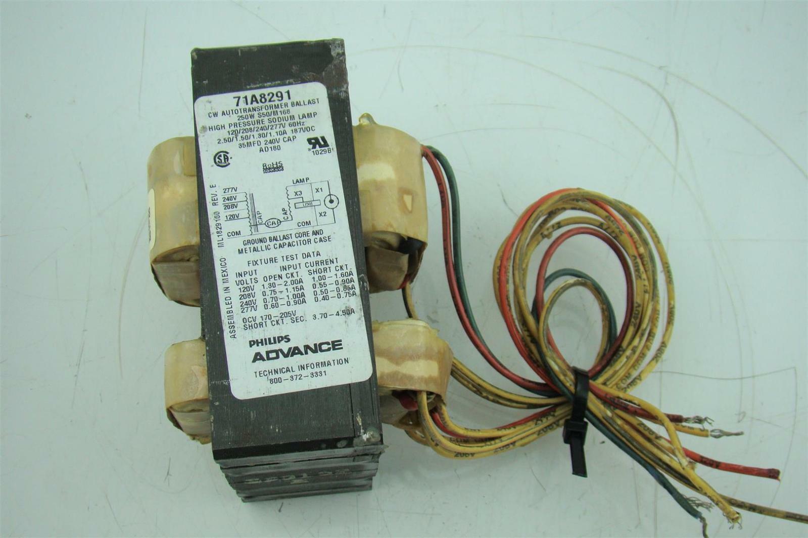PHILIPS ADVANCE 71A8493-001DC PHILIPS ADVANCE 400 W 1 Lamp HID Ballast Kit