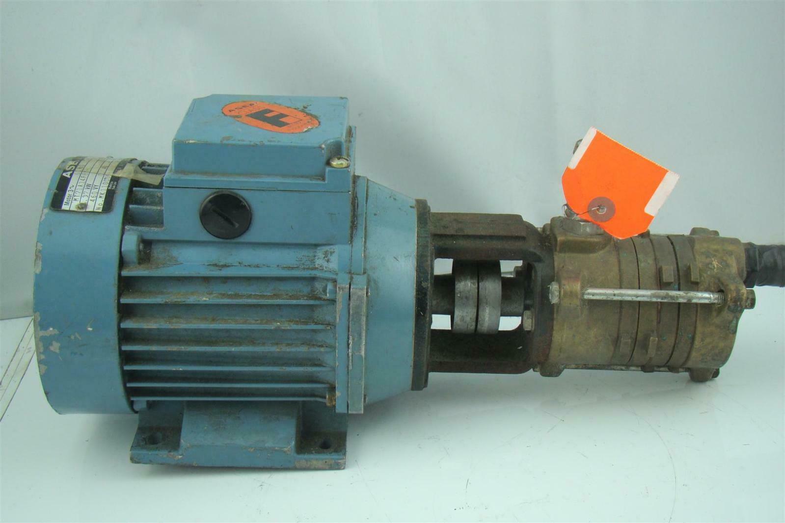 Asea Hydraulic Pump Electric Motor 3470RPM MT71A14F852 eBay