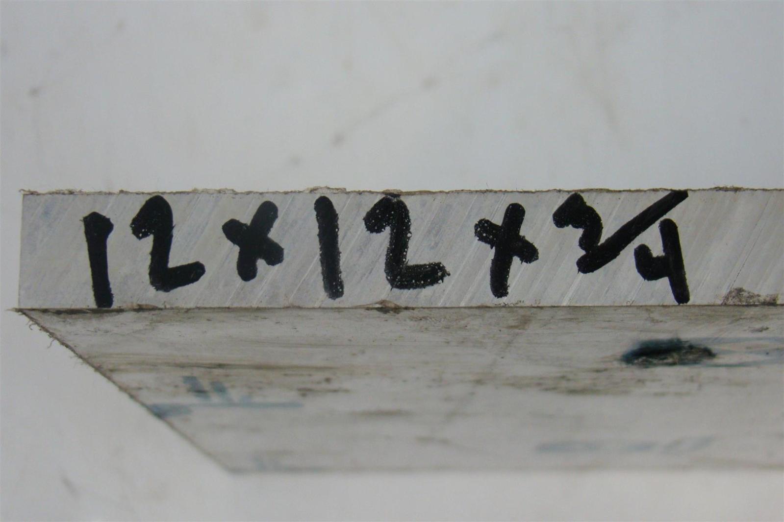 MIC6 Jig Plate CAST ALUMINUM TOOLING PLATE 3/4" 121/8'' x 123/8