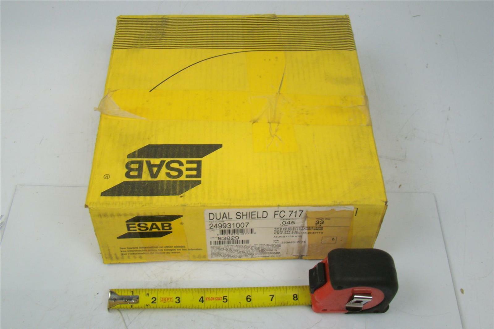ESAB DUAL SHIELD FC717 WELDING WIRE 0.45" eBay