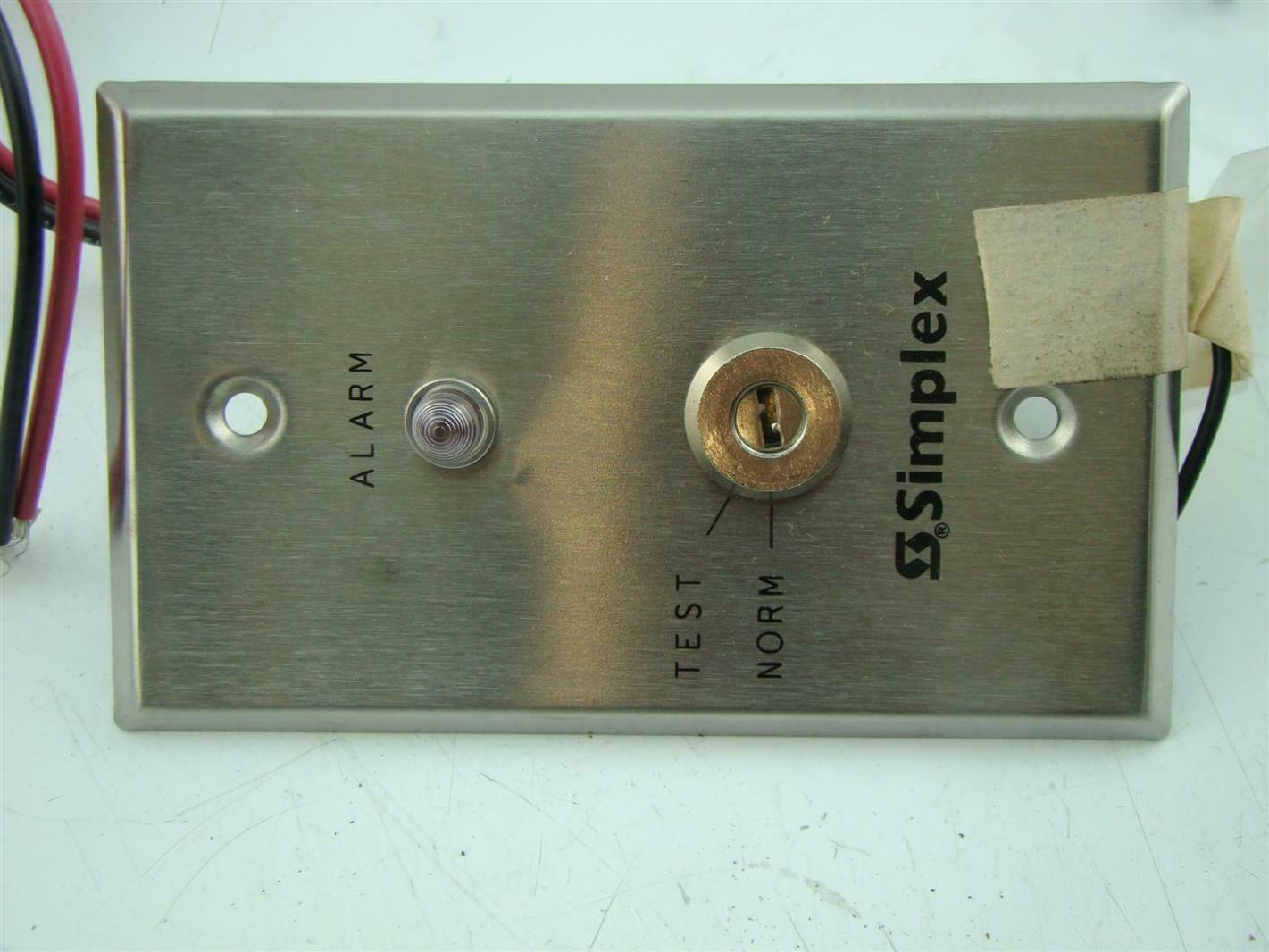 SIMPLEX MODEL 2098 REEMOTE INDICATOR SMOKEAUTO. FIRE DETECTOR