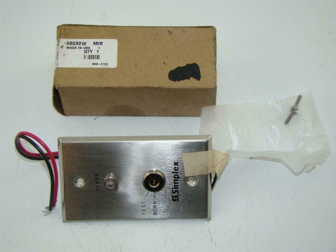 SIMPLEX MODEL 2098 REEMOTE INDICATOR SMOKEAUTO. FIRE DETECTOR