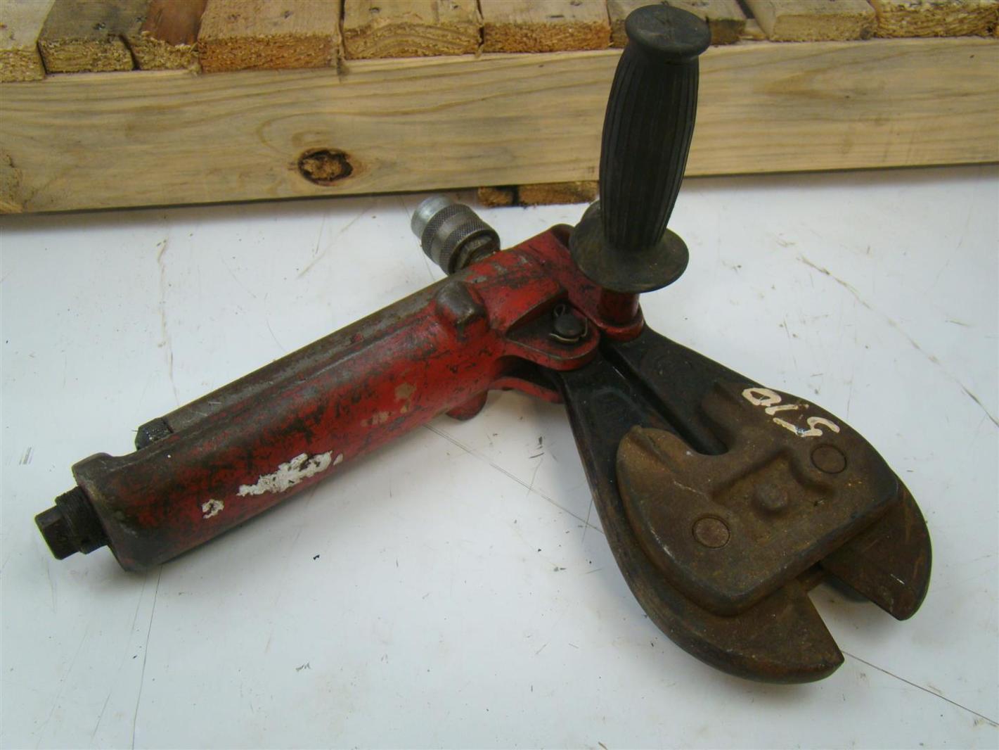 HK Porter Hydraulic Bolt cutter with Foot Pump Joseph Fazzio