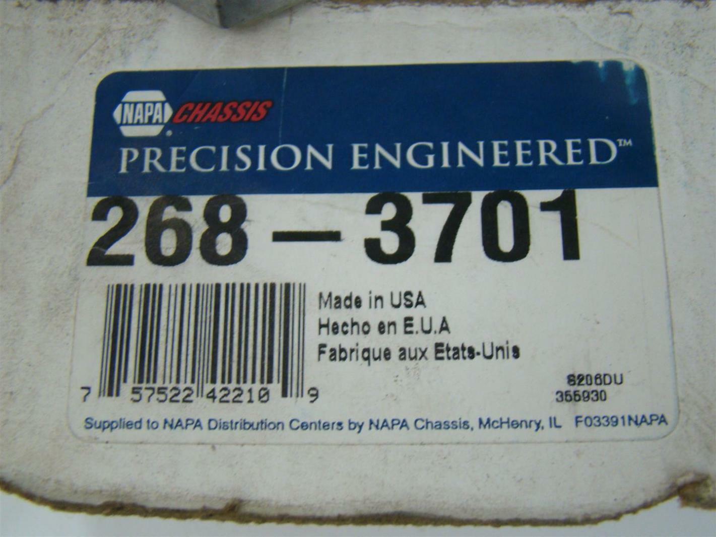 Napa Chassis Precision Engineered Steering Idler Arm Front 268-3701