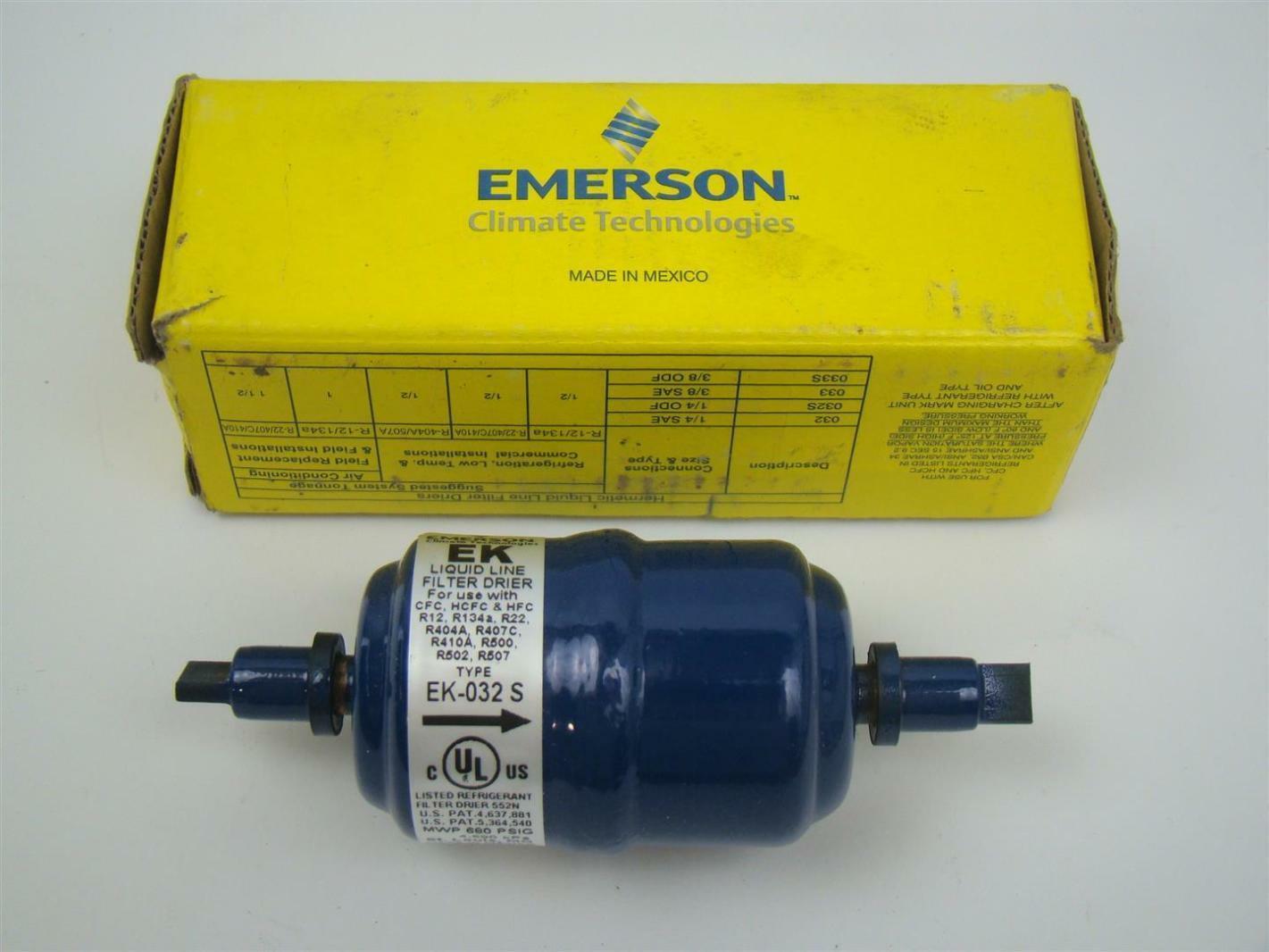 Emerson Extra Klean Liquid Line Filter Drier EK-032 S