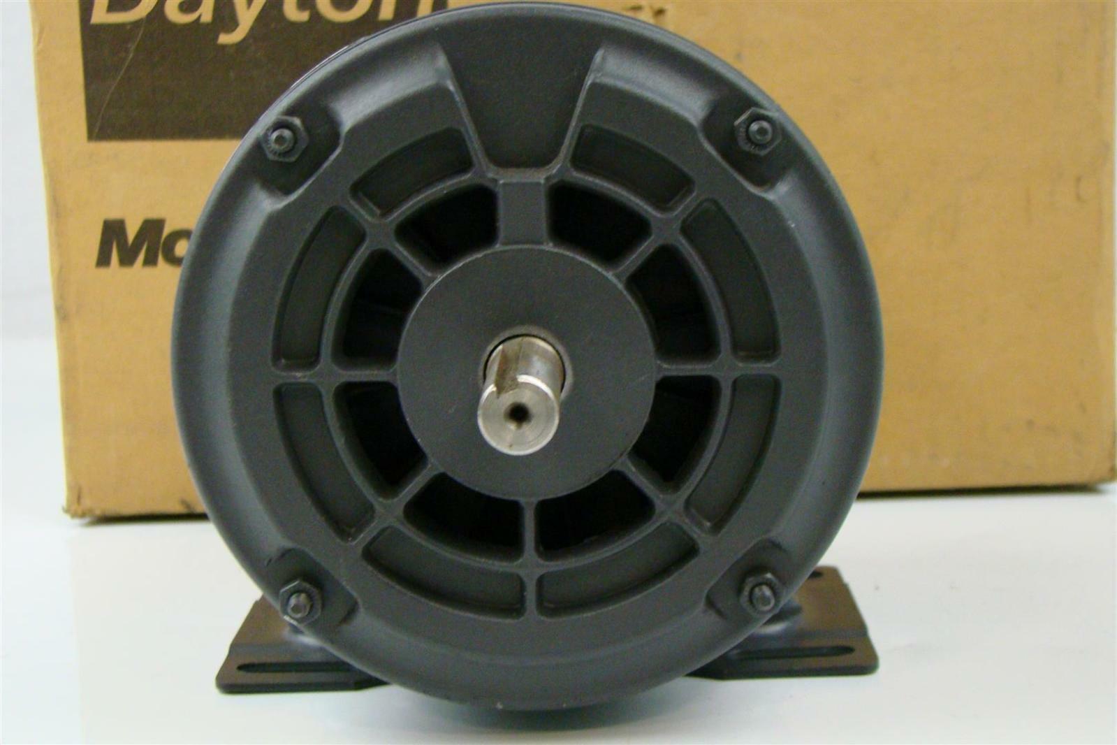60Hz 3P 440V- Shaft 5//8X1-7//8/" 2N101K 1//4Hp Dayton Industrial Motor