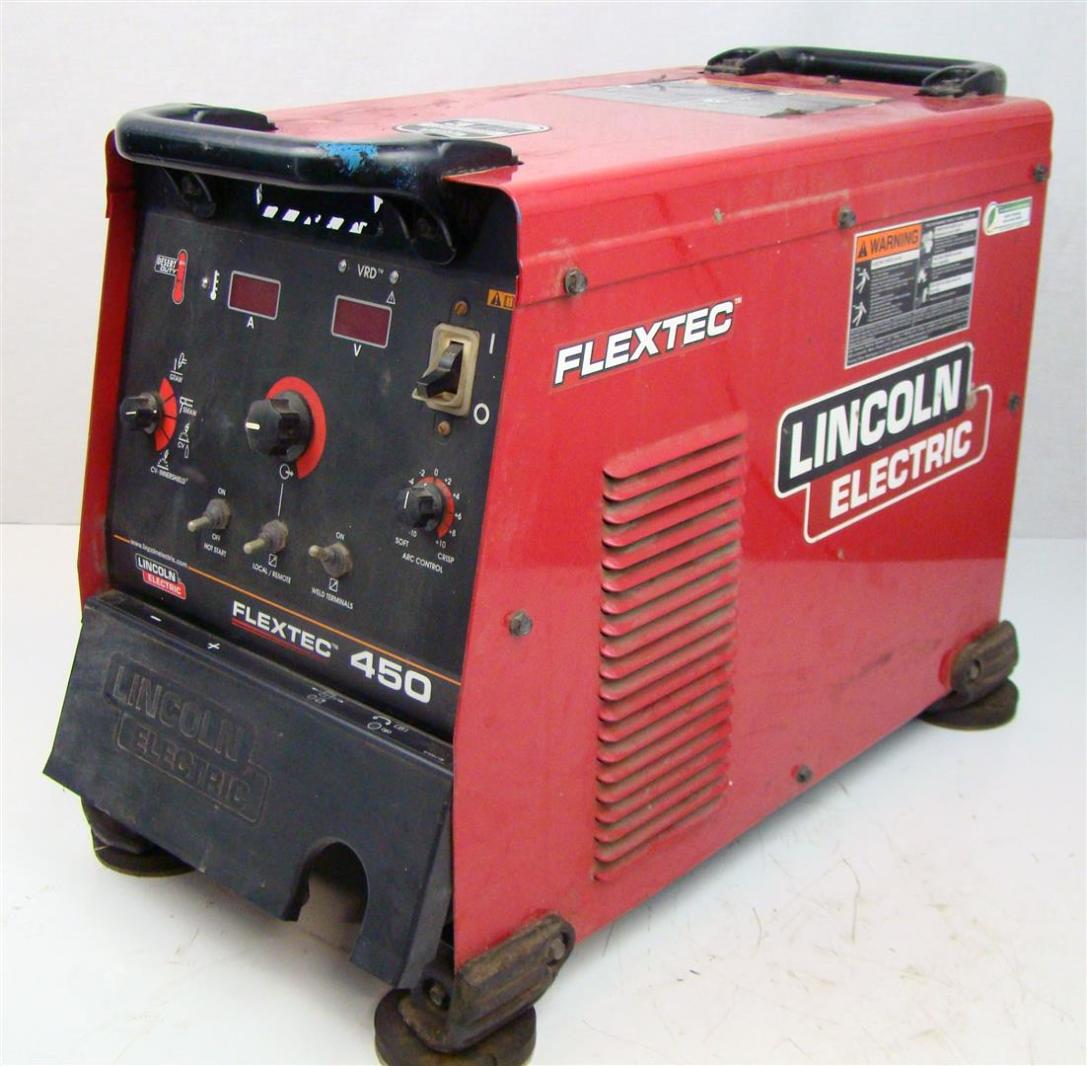 Lincoln Electric Flextec multiprocess welder 450 380/460/575v 3Phase