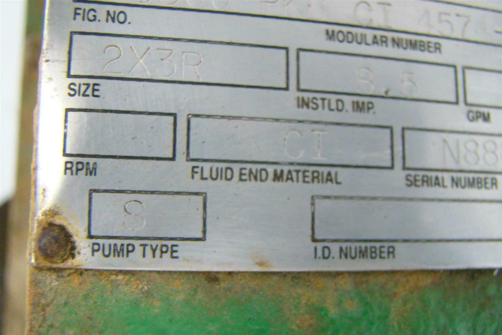 Details about Mission Fluid King centrifugal pump 2x3R PKD CI B5300 4574 44 01 Details about Mission Fluid King centrifugal pump 2x3R PKD CI B5300 4574 44 01
