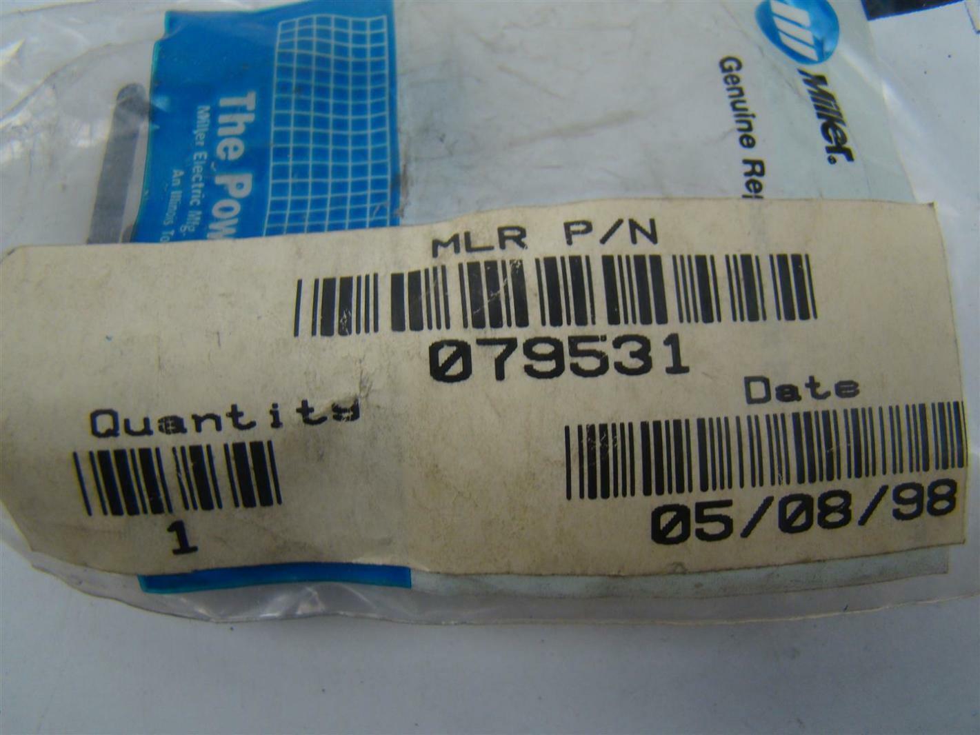 Miller PRESSURE SWITCH ASSSEMBLY 079531