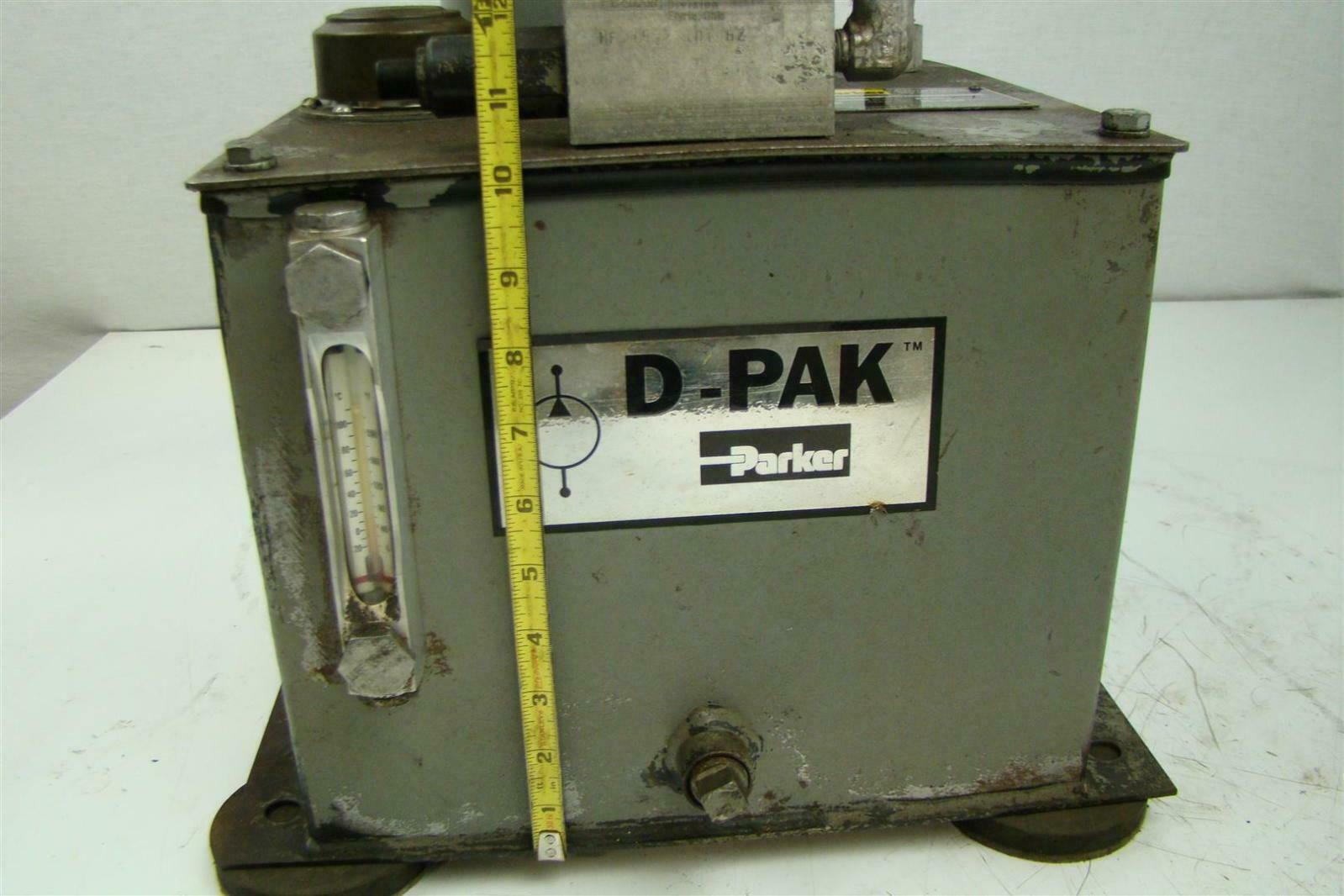 Parker Fluid pump division 1500psi AA 5 Gal cap 975PSI D51.5T3 eBay